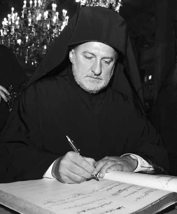 Δευτέρα 17 Ιουνίου 2019 Monday, June 17, 2019 Ενθρόνιση Αρχιεπισκόπου Ελπιδοφόρου 28 A lecture by Archbishop Elpidophoros on the Challenges of From page 27 took advantage of the possibilities that a