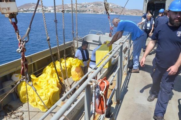 Μεταφορά Ιατρικών Αποβλήτων Την Πέμπτη 5 έως και τη Δευτέρα 9 Ιουλίου του 2018, το Αρματαγωγό ΡΟΔΟΣ, στο πλαίσιο της κοινωνικής προσφοράς των Ενόπλων Δυνάμεων, διατέθηκε επ ωφέλεια του Υπουργείου
