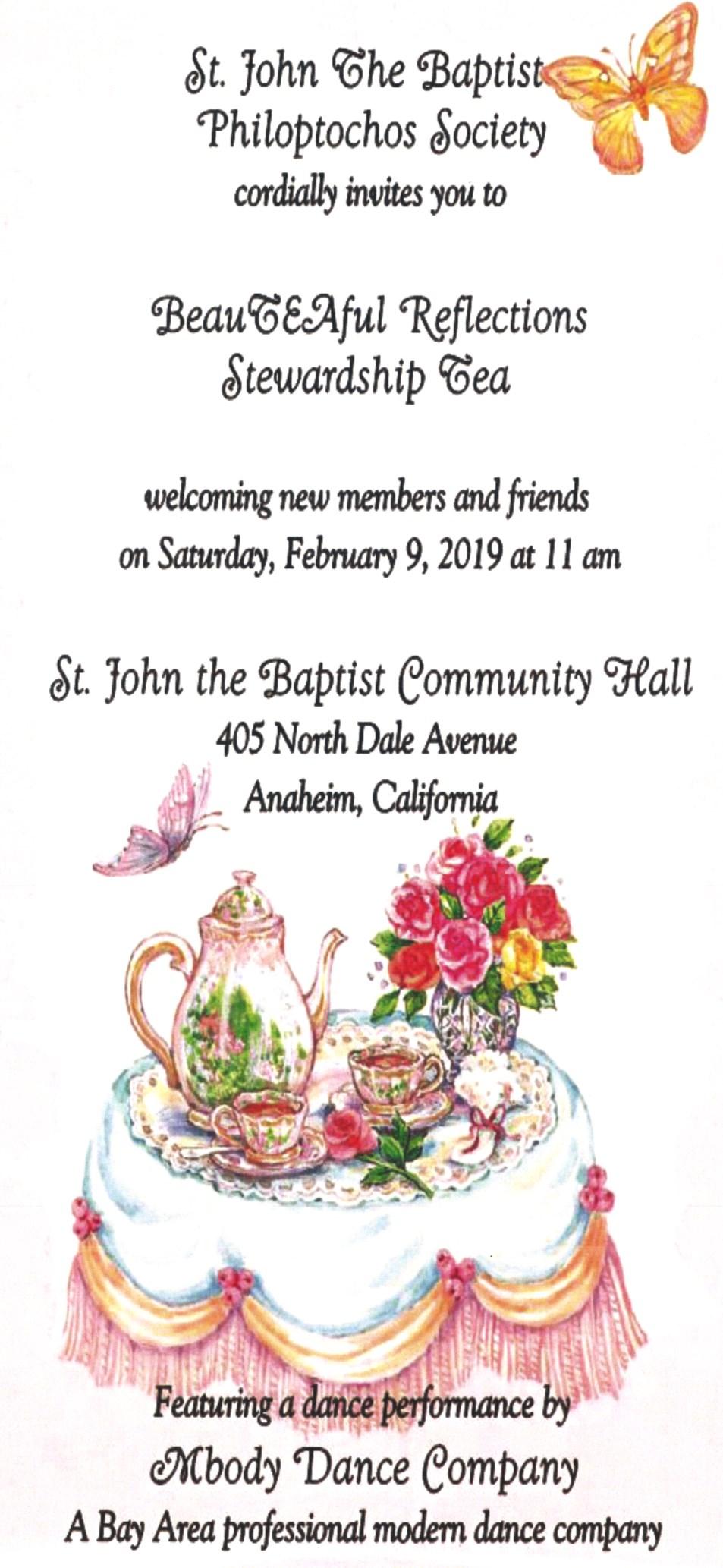 PHILOPTOCHOS SUNDAY & HUMANITARIAN AWARD SUNDAY, FEBRUARY 10, 2019 Sunday, February 10th, is Philoptochos Sunday when they honor the memory of our Philoptochos sisters who
