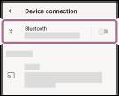 Σύνδεση με ένα συζευγμένο τηλέφωνο smartphone Android 1 Ξεκλειδώστε την οθόνη του τηλεφώνου smartphone Android εάν είναι κλειδωμένη. 2 Ενεργοποιήστε τα ακουστικά.