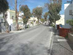 , από την κεντρική πλατεία έως το Νηπιαγωγείο Εμπορείου και σε έναν κάθετο που συνδέει τον κεντρικό δρόμο Εμπορείου -