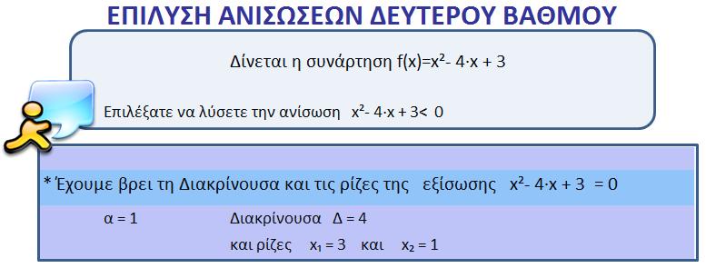 Δημιουργείται αυτόματα ο πίνακασ προςήμων, η λύςη
