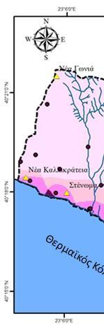 ΥΔΡΟΤΕΧΝΙΚΑ (2018) 27: 54-67 64 Σχήμα 10: Χάρτες