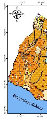 ΥΔΡΟΤΕΧΝΙΚΑ (2018) 27: 54-67 56 περιοχή είναι 44,4x10 6 m 3 και η μέση σχετική υγρασία ανέρχεται στο