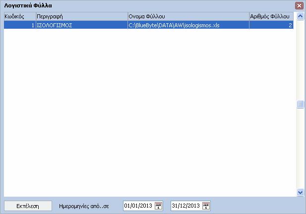 28 Γενική Λογιστική Help 1.3.