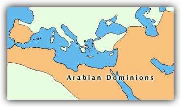 Η επέκταση των Αράβων 8 ος αιώνας Η επέκταση των Αράβων κατά