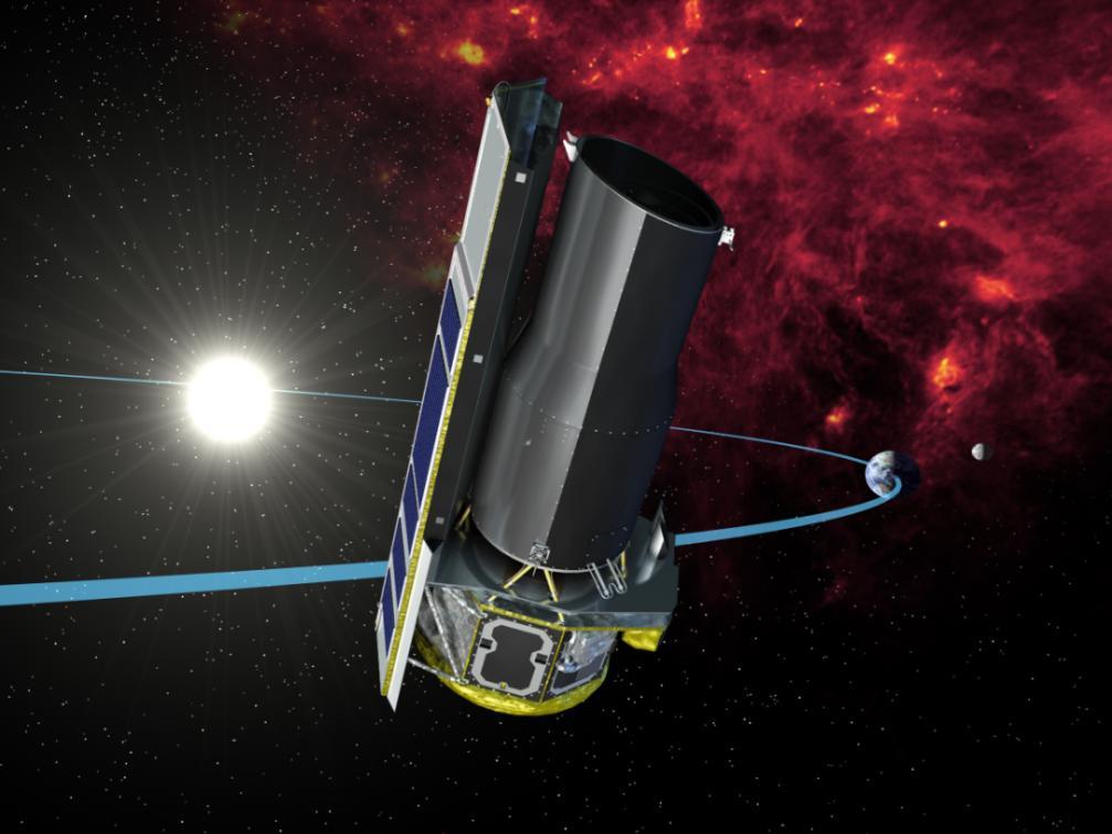 Chapter 2: Observing at infrared wavelengths 38 2.2.4 Spitzer Space Telescope The Spitzer Space Telescope, launched in August 2003, providing the scientific community a powerful tool for astronomical explorations at wavelengths between 3.