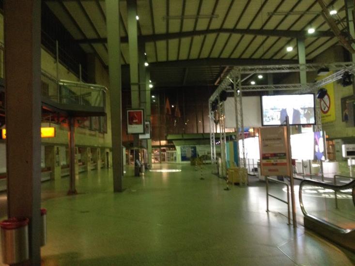 Παρελθόν η "Schalterhalle" του κεντρικού σιδηροδρομικού σταθμού του Μονάχου Από τη Δευτέρα 6 Μαίου η κεντρική αίθουσα του
