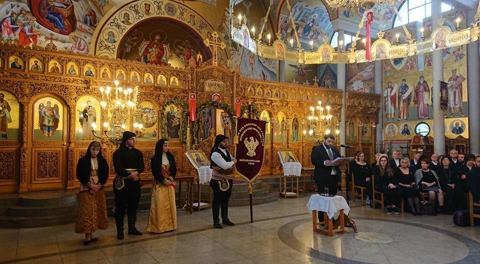 Οικουμενικό μνημόσυνο που τελέστηκε για την γενοκτονία του Ποντιακού Ελληνισμού 5 Μαίου 2019 Κατάμεστη από κόσμο η Ενορία των Αγίων Πάντων στο οικουμενικό μνημόσυνο που τελέστηκε για την γενοκτονία