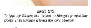 4. Τι γνωρίζετε για την ελαστική δυναµική ενέργεια; Εκτός από την βαρυτική δυναµική ενέργεια που αποθηκεύεται σε ένα σώµα όταν το ανυψώνουµε