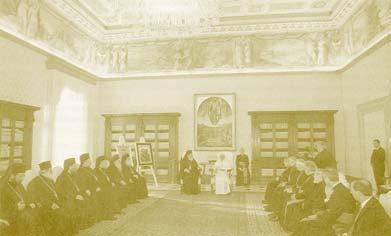 καθιστοῦν ρυθμιστὴ τῶν θρησκευτικῶν καὶ ὄχι μόνον ὑποθέσεων, πηγὴ ἀναγνωρίσεως καὶ καταξιώσεως, ἐνισχύοντας, ἔτσι, οἱ ἴδιοι τὸν ρόλο του ὡς θρησκευτικοῦ πλανητάρχου.