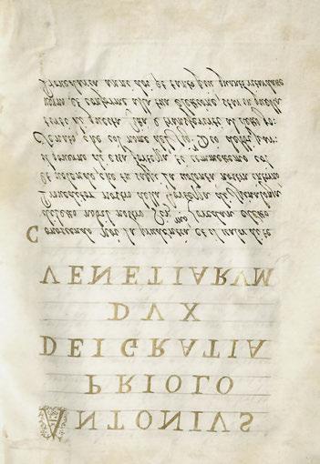 132 133 κυριακῇ τοῦ τελώνου καί τοῦ / φαρισαίου. Καί ταῦτα καθώς Γράφονται καί ψάλλον- / ται παρά κύρ δημητρίου τουντάμνια καί α ψάλ(του) κρήτης», κτητορικές σημειώσεις στά φ.