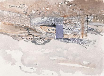 Μελάνι σέ χαρτί, 495 x 345 mm. (τρύ- πες στίς γωνίες).