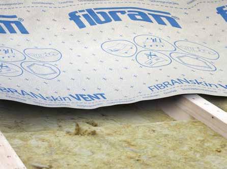 Έξυπνες μεμβράνες διαχείρισης υγρασίας FIBRANskin Η διαχείριση της υγρασίας στα κτήρια Δώμα με FIBRANxps Στέγη με FIBRANgeo Η διαχείριση της υγρασίας στα κτήρια αποτελεί βασική παράμετρο για τη