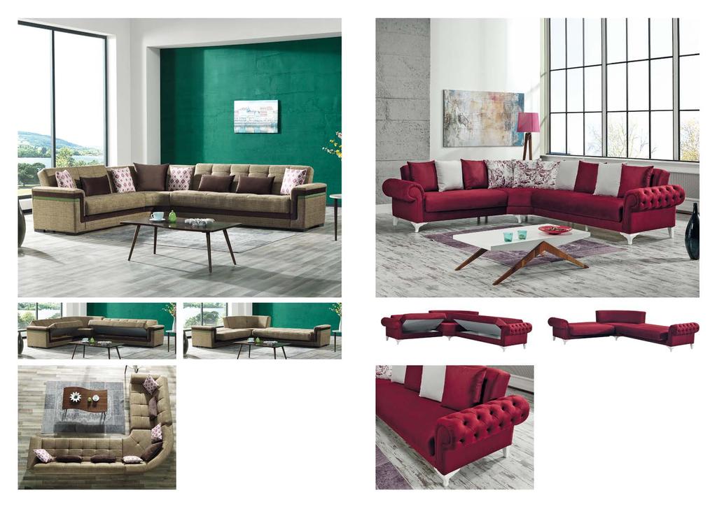 Bravo KÖŞE TAKIMI Puffy KÖŞE TAKIMI 334 330 273 270 91 bed size: 115x1 bed
