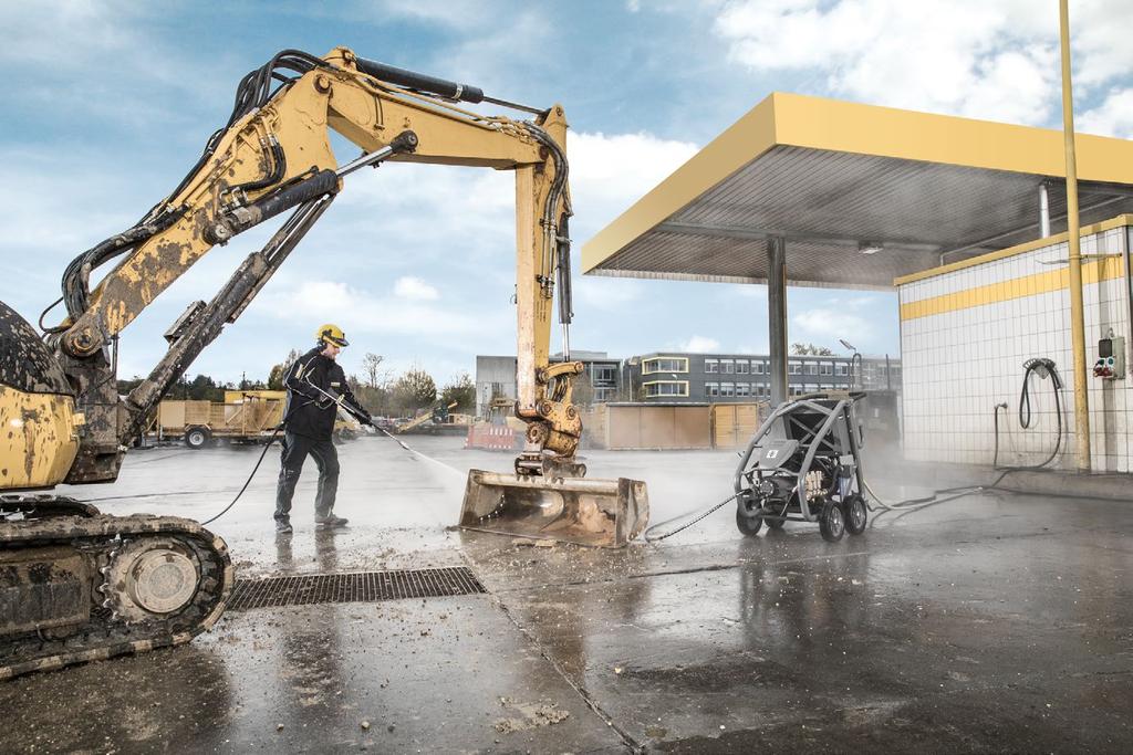 Τεχνικά Στοιχεία παραγγελίας Πίεση bar / MPa 500 / 50 Παροχή l/h 1800 Μέγ. θερμοκρασία νερού παροχής C max.