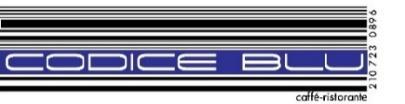 Γεύμα για 2 άτομα στο Codice Blu 21. Γεύμα για 2 άτομα στο Codice Blu 22.