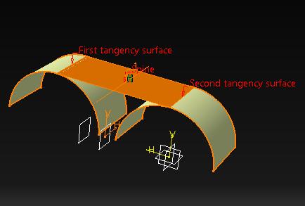 28: Το παράθυρο διαλόγου στην περίπτωση With two tangency surfaces Στην περίπτωση που μας ζητείται ή