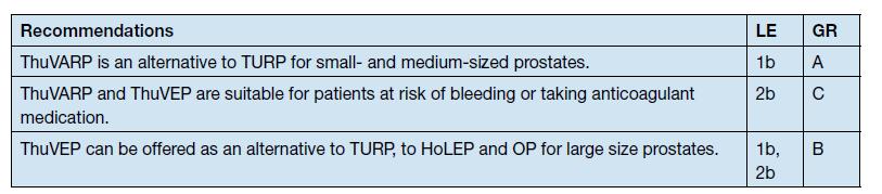 vapoenucleation (ThuVEP)