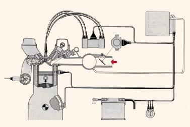 Α2. Στο παρακάτω σχήμα απεικονίζεται ηλεκτρονική ανάφλεξη με κεντρική μονάδα ελέγχου.