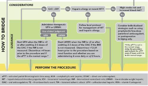 Management of Anticoagulation in