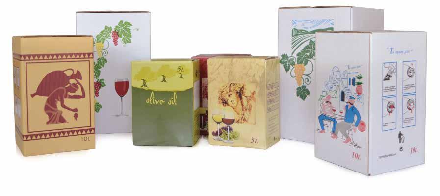 Χαρτοκιβώτια Στην Liquid Pack θα βρείτε μεγάλη ποικιλία από χαρτοκιβώτια 3Lt, 5Lt, 10Lt, 20Lt, 28Lt, λευκά ή τυπωμένα σε offset ή φλεξογραφικές μηχανές, ανάλογα με τις ανάγκες σας.