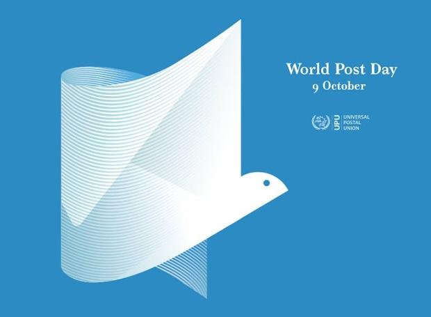 Παγκόσμια Ημέρα Ταχυδρομείων Η Παγκόσμια Ημέρα Ταχυδρομείων καθιερώθηκε το 1969 και γιορτάζεται κάθε χρόνο στις 9 Οκτωβρίου, ημερομηνία που ιδρύθηκε το 1874 η Παγκόσμια Ταχυδρομική Ένωση.