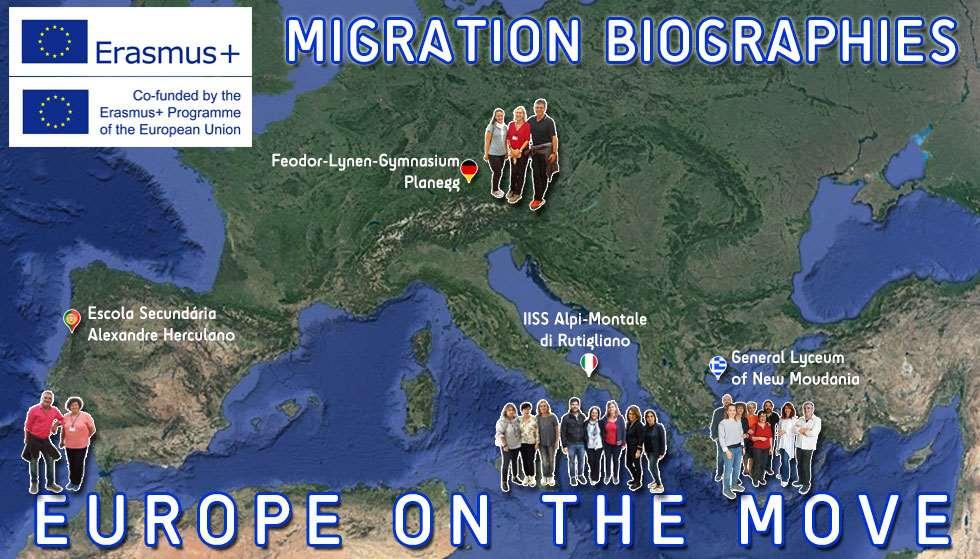 Πέμπτη, 6 Δεκεμβρίου 2018 ΕΙΣΑΓΩΓΗ ΣΥΝΟΠΤΙΚΗ ΠΕΡΙΓΡΑΦΗ (1/3) ΕΥΡΩΠΑΪΚΟ ΠΡΟΓΡΑΜΜΑ ERASMUS+ Τίτλος: Migration biografies - Europe on the move Διάρκεια: 2 έτη 01/09/2018 έως 31/08/2020