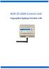 NCR-25 GSM Control Unit. Εγχειρίδιο Χρήσης Version 1.00