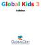 Global Kids 3. Syllabus