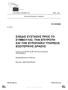 ΣΧΕΔΙΟ ΣΥΣΤΑΣΗΣ ΠΡΟΣ ΤΟ ΣΥΜΒΟΥΛΙΟ, ΤΗΝ ΕΠΙΤΡΟΠΗ ΚΑΙ ΤΗΝ ΕΥΡΩΠΑΪΚΗ ΥΠΗΡΕΣΙΑ ΕΞΩΤΕΡΙΚΗΣ ΔΡΑΣΗΣ