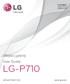 ΕΛΛΗΝΙΚΑ ENGLISH. Οδηγίες χρήσης User Guide LG-P MFL (1.0)