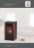 Pellet P50 FAN HEATER STOVE. NEW Fan heater Pellet stove P50.