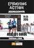 14-15 ΣΕΠΤΕΜΒΡΙΟΥ ATHLETE GUIDE TRIATHLON & SWIM ΔΙΟΡΓΑΝΩΣΗ