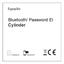 Εγχειρίδιο. Bluetooth/ Password El Cylinder