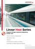Linear Heat Series. Γραμμικό σύστημα ανιχνευτών θερμότητας οπτικών ινών. Κατασκευαστικές μονάδες και αποθήκες