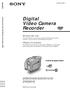 Digital Video Camera Recorder