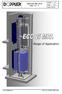 TRACTION MRL LIFTS TYPE: ECO 2i. Version: 1.0 Page: 1/11 Date:1-Jul-10. Range of Application