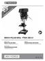 IAN 102855 BENCH PILLAR DRILL PTBM 500 A1 ΕΠΙΤΡΑΠΕΖΙΟ ΔΡΑΠΑΝΟ BENCH PILLAR DRILL TISCHBOHRMASCHINE. Μετάφραση των αυθεντικών οδηγιών λειτουργίας