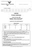 GREEK. Written examination. Tuesday 15 November 2005. Reading time: 3.00 pm to 3.15 pm (15 minutes) Writing time: 3.15 pm to 5.