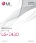 ΕΛΛΗΝΙΚΑ ENGLISH. Οδηγίες χρήσης User Guide LG-E430. www.lg.com MFL67882018 (1.0)
