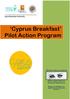 Cyprus Breakfast Pilot Action Program