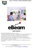 ebeam Projection ΜΕΛΕΤΕΣ ΕΓΚΑΤΑΣΤΑΣΕΙΣ ΚΑΤΑΣΚΕΥΕΣ ΤΕΧΝΟΛΟΓΙΚΩΝ ΣΥΣΤΗΜΑΤΩΝ