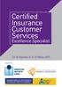 Certified Insurance Customer Services