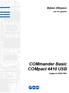 Βιβλίο Οδηγιών. για τον χρήστη. COMmander Basic COMpact 4410 USB. Αρθρωτό ISDN ΡΒΧ
