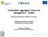 Sustainable Aggregates Resource Management SARMα