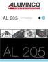 AL 205 ΣΥΡΟΜΕΝΟ AL 205 ALUMINIUM SYSTEMS