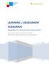 LEARNING / ASSESSMENT SCENARIOS