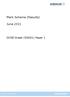Mark Scheme (Results) June 2011. GCSE Greek (5GK01) Paper 1
