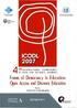 4tt h INTERNATIONAL CONFERENCE. ο ΑΝΟΙΚΤΟ. Forms of D emocracy in EdiCATioN: OpEN Access anci D istance EdiCATioN ΠΡΑΚΤΙΚΑ VOLUME ΤΟΜΟΣ